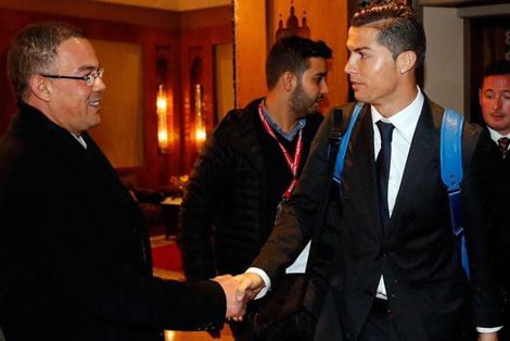 استقبال جماهيري كبير لريال مدريد عند وصوله المغرب